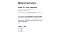Desktop Screenshot of delicioussafari.com